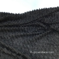 Black Teal Jacuqard Fabric สำหรับเครื่องแต่งกาย